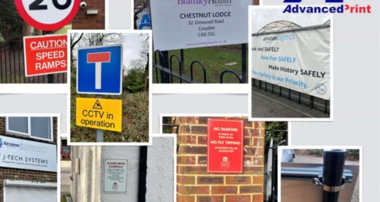 Maximizing Your Business Potential with Advanced Print’s Signs and Banners