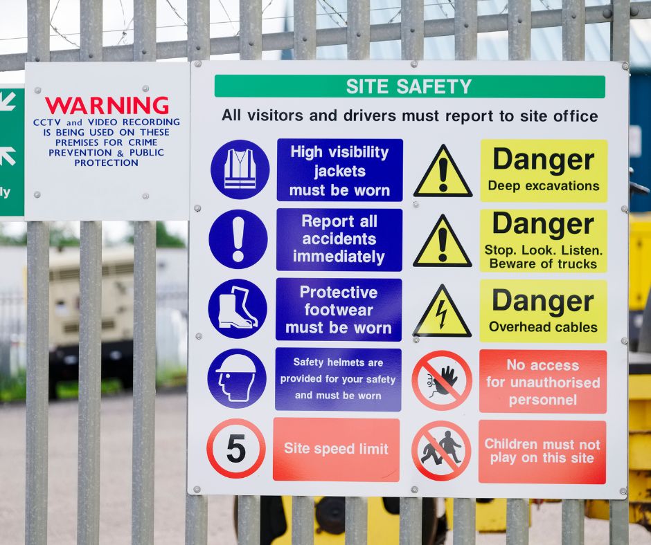 Health & Safety Signage: Complying with UK Regulations